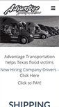 Mobile Screenshot of advantagetran.com